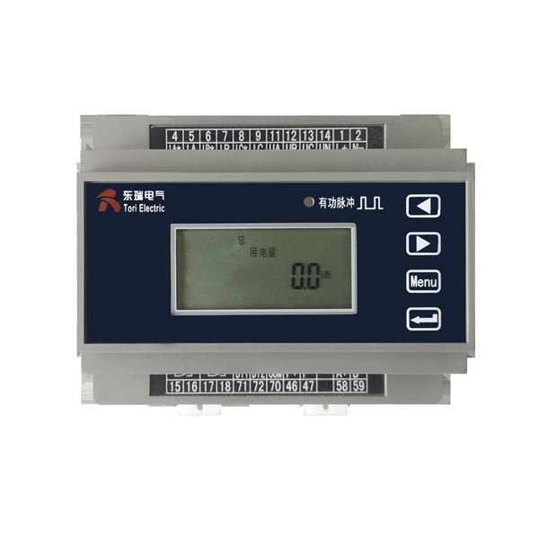 REM204系列導軌卡裝三相多功能表